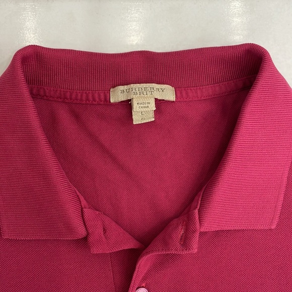 Mens Burberry polo - Picture 3 of 4